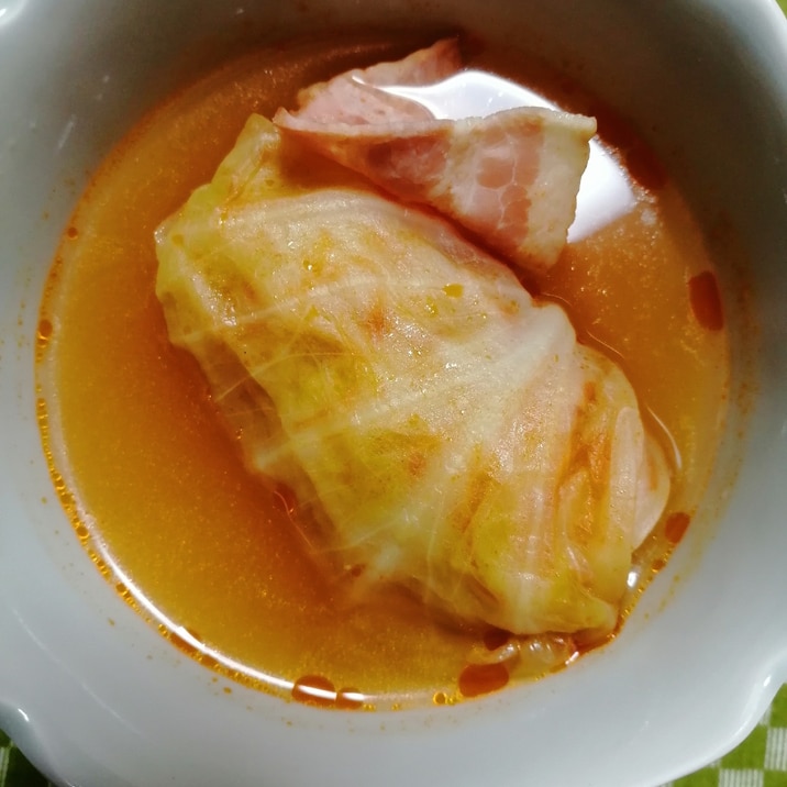冷凍ロールキャベツベーコン入りケチャップ煮